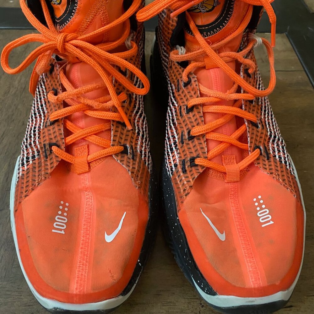 Nike Air Zoom GT Jump Nike University Orange Black White CZ9907-800 Men's 14